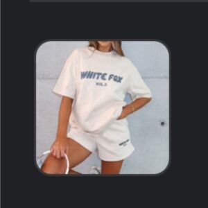 White Fox Cream T-Shirt